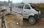 湖南娄底货车撞上摩托车致一家3口死亡 一男婴刚出生33天