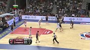 CBA-1415赛季-常规赛-第11轮-哈德森分球贺天举急停跳投打板命中（广东vs辽宁）-花絮