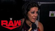 RAW第1415期赛后采访：让她后悔加盟WWE 贝莉誓言为小疯妹打造专属“惊悚特辑”