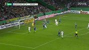 第19分钟云达不莱梅球员莫伊桑德进球 阿特拉斯0-2云达不莱梅