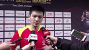 樊振东：雨果命中率很高 本有机会翻盘但自己没抓住