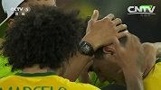 世界杯-14年-淘汰赛-半决赛-巴西1:7德国 赛后巴西众将士泪流满面-花絮