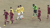延边读秒传中被门将没收 双方激战90分钟闷平