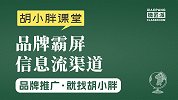 品牌宣传胡小胖：品牌霸屏信息流投放渠道 - 品牌营销推广课堂