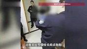 5岁萌娃在街头迷路，看到民警毫不怕生，自己爬上警车求抱抱