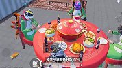 和平精英：包子召集四位队友吃年夜饭！吃饭还能撒红包！