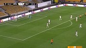 第41分钟狼队球员劳尔·希门尼斯射门 - 打偏