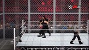 WWE-14年-WWE2K15地狱牢笼赛：罗林斯vs安布罗斯-专题