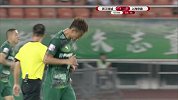 赏心悦目！ 绿城连续小范围配合陈柏良推射险破网