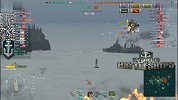 【战舰世界欧战天空】得梅因的点位血战