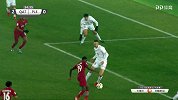 卡塔尔完成神奇闪击！阿里中路包抄抽射破门完成梅开二度