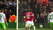 欧冠-1516赛季-小组赛-第2轮-曼联2:1沃尔夫斯堡-精华