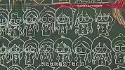 整个高中最浪漫的黑板报！高三班毕业前画出41名同学，还有班主任和她的宝宝