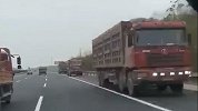 北京大货车高速排队逆行上演惊险一幕！警方：严惩 9人被刑拘