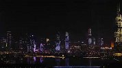 气氛燃爆!深圳上演灯光秀 为抽签仪式预热