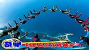 创意高空花样跳伞