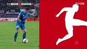 第84分钟霍芬海姆球员绍洛伊射门