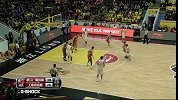 CBA-1314赛季-常规赛-第25轮-约翰逊抢到前场篮板转身扣篮得手-花絮