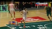 男篮友谊赛-中澳对抗赛：西热力江上演小打大 底线犀利突破上反篮-花絮