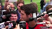 NFL-1314赛季-上帝之子的坚持 Tim Tebow加盟新英格兰爱国者接受采访-花絮