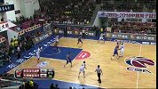 CBA-1314赛季-季后赛-1/4决赛-第2场：张凯右翼底线跳射压哨命中-花絮