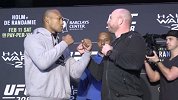 UFC-17年-UFC208主赛选手面对面媒体日现场-花絮