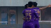 1-0！潘昱辰接队友左路传球 禁区外抽射破门