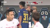 2-1反超！青岛黄海右侧传中 高翔甩头中死角