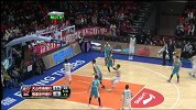 CBA-1516赛季-常规赛-第24轮-刘炜不看人传球妙传李根 布拉奇接李根传球三分命中-花絮