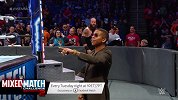 WWE-18年-五分钟看完混双赛第九周 莱斯利正面硬刚人间怪兽-精华
