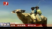 全球“快乐指数”发布 中国只有19％的人非常快乐