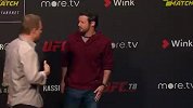 UFC莫斯科站称重仪式全程 扎比特领衔俄国兵团迎战强敌