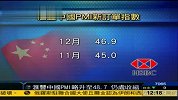 汇丰公布12月PMI数据 略升至48.7仍处收缩