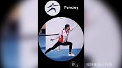 这个奥运冠军有点皮 孙一文晒视频摆击剑logo造型