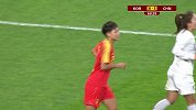 中国女足错失良机！ 吴澄舒禁区晃开角度低射偏出