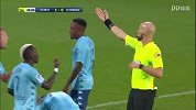 第27分钟梅斯球员法比恩·桑通兹黄牌