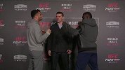UFC-16年-格斗之夜99主赛选手面对面媒体日现场-花絮