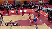 CBA-1415赛季-全明星赛-郭艾伦右侧溜底线突破上反篮得手-花絮