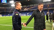 斯坦福桥迎老熟人！特里卡希尔寒暄 蓝军抵达神情轻松