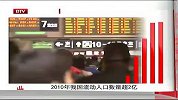 2010年我国流动人口数量超2亿