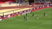第28分钟摩纳哥球员斯利马尼射门 - 打偏