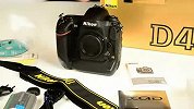 尼康旗舰135画幅单反D4开箱