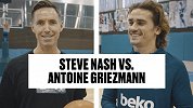 《NBA传声筒》纳什与格列兹曼玩HORSE 格子命中背身三分