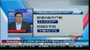上周新增A股开户数环比降四成