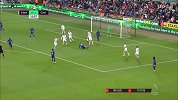 英超-1718赛季-联赛-第36轮-射门12' 摩西低平球传中 阿扎尔卧射被挡出