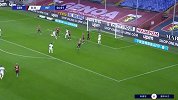 达米安右路插上送传中 佩里西奇头球攻门遭挡出