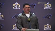 NFL-1516赛季-超级碗倒计时4天：采访日黑豹主教练里维拉谈到野马防守-专题