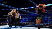 WWE-16年-SD第884期：女子单打赛贝基林奇VS娜塔莉亚-全场