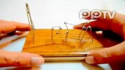 超酷DIY 牛人用回形针制造机械装置