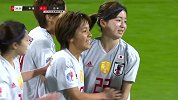 日本女足精彩配合眼花缭乱 岩渊真奈连续摆脱超级暴力斩破门